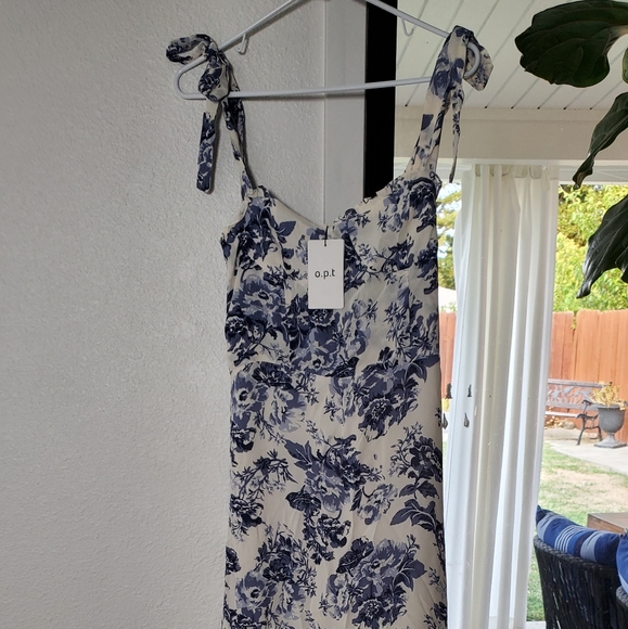 O.P.T. Toile De Jouy Sweetheard Dress NWT - Picture 3 of 3